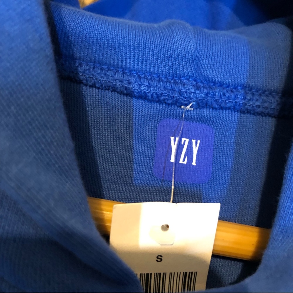 YZY (YEEZY) x GAP BLUE HOODIE - SMALL - NWT